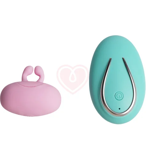 Клиторальный вибратор с пультом Youvic розовый фото 1