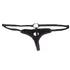 Бархатный пояс для страпона Black Velvet Bikini Strap-On фото 3