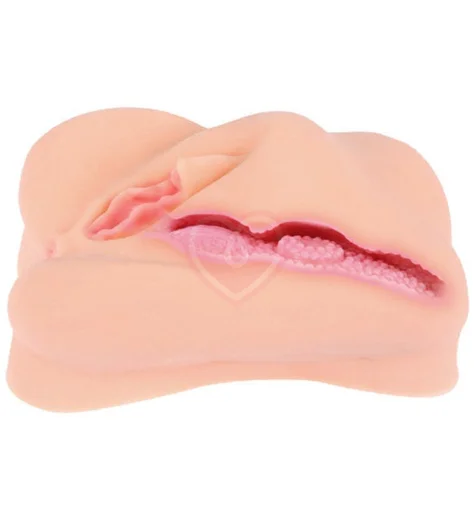 Мастурбатор вагина с реалистичным рельефом Kokos Adarashi 2 с двойным слоем фото 4