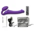Безремневой страпон с вибрацией и пультом управления Strap-on-me M фиолетовый фото 3