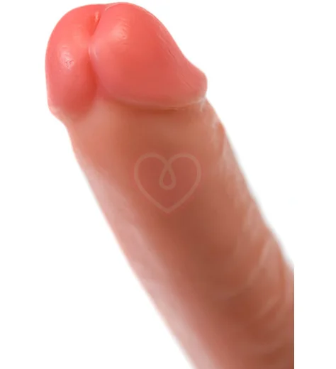 Реалистичный фаллоимитатор на присоске RealStick Caliber 20-3 телесный фото 7