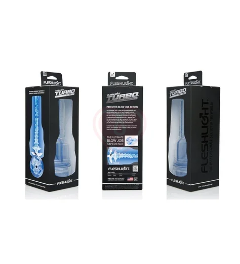 Мастурбатор с имитацией минета Fleshlight Turbo Thrust синий фото 2