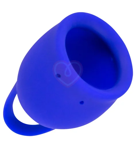 Менструальная чаша Lola Natural Wellness Iris 20 мл синяя фото 2