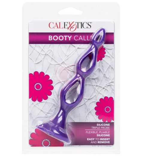Анальный стимулятор с тремя отверстиями Booty Call фото 2