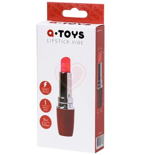 Вибромассажёр в виде помады ToyFa A-Toys Lipstick фото 5