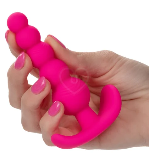 Анальная цепочка из 5 шариков для ношения Cheeky X-5 Beads розовая фото 4