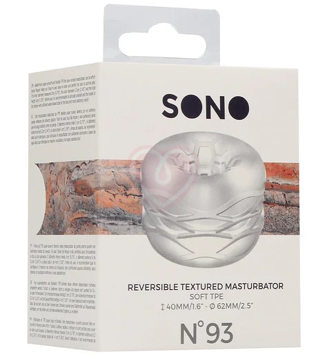 Мастурбатор-ограничитель Sono №93 Reversible Masturbator and Bumper фото 2