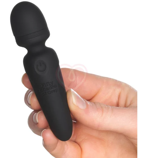 Мини-вибратор '50 оттенков серого' Sensation Mini-Wand фото 3