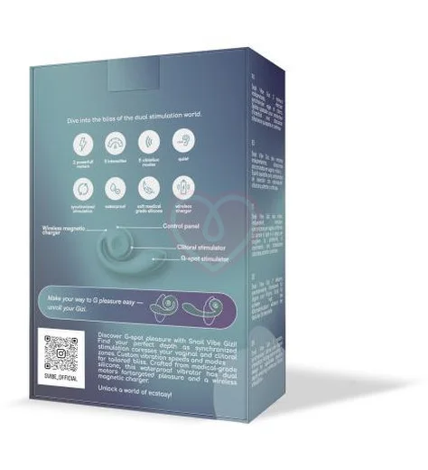 Раскручивающийся вибратор Svibe Gizi мятный фото 7