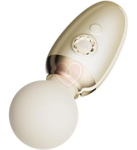 Минимассажёр с функцией нагрева Zalo Ava бежевый фото 6