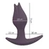 Анальная пробка Fun Factory Bootie Fem фиолетовая фото 3