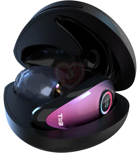 Интерактивная анальная вибропробка с дистанционным управлением Tingon A1 синяя фото 4