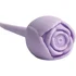 Гибкий вибратор Роза Youvic фиолетовый фото 2