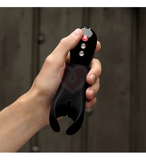 Вибратор с ласкающими кончиками Fun Factory Manta Black Line чёрный фото 2