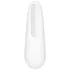 Вакуумный стимулятор с приложением Satisfyer Curvy 1+ белый фото 3