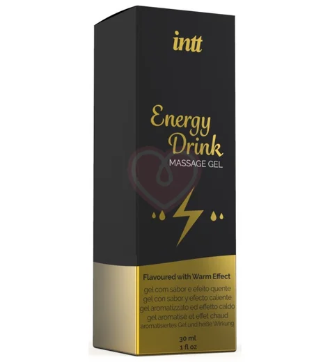 Разогревающий гель Intt Energy Drink со вкусом энергетика 30 мл фото 2