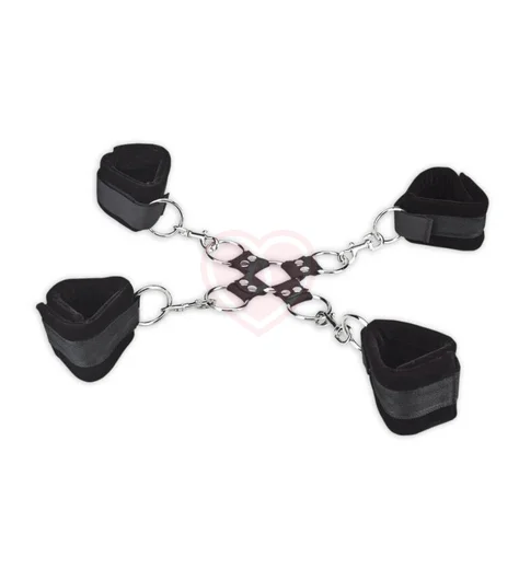 Комплект для сковывания Hogtie Set с наручниками и наножниками фото 2