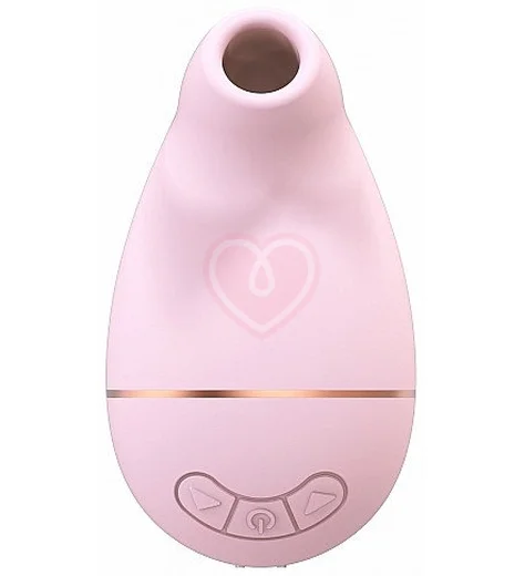 Бесконтактный клиторальный стимулятор Irresistible Kissable розовый фото 2
