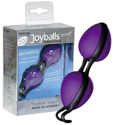Вагинальные шарики Joyballs Secret фиолетовые фото 2