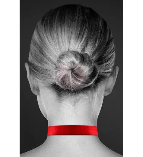 Чокер с замком сердце Bijoux Pour Toi красный фото 2