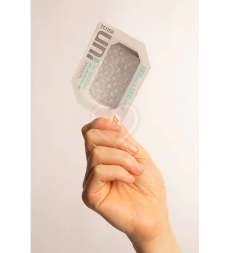 Мини мастурбатор Tenga Uni Diamond прозрачный фото 8