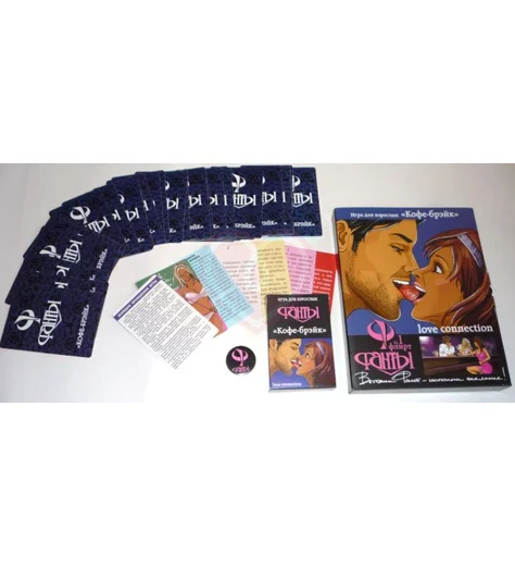 Игра настольная Фанты Флирт №1 Кофе-брэйк фото 5