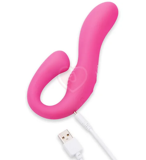 Вибратор со стимуляцией клитора и зоны G Harmony Vibe розовый фото 5