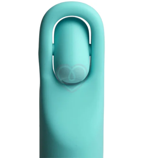 Вибропуля-щёточка с ротацией Youvic бирюзовая фото 5