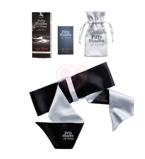 Галстук-фиксация '50 оттенков серого' Soft Limits Deluxe Wrist Tie фото 3