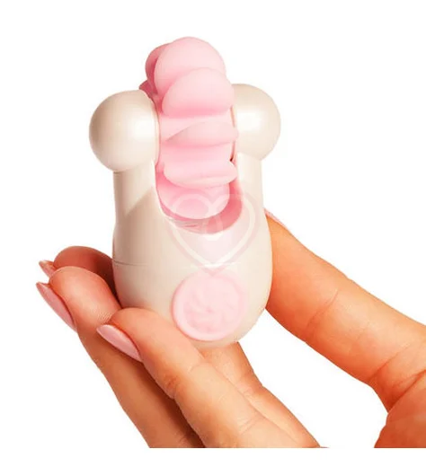 Клиторальный вибростимулятор Sqweel Go White белый фото 2