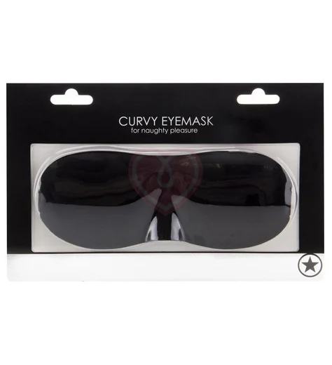 Маска на глаза Ouch! Curvy Eyemask чёрная фото 2