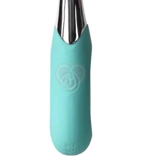 Вибратор для клитора и внешних эрогенных зон Youvic бирюзовый фото 3