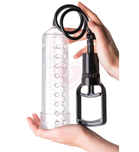 Вакуумная помпа ToyFa A-Toys 23 см с прозрачной вставкой фото 3