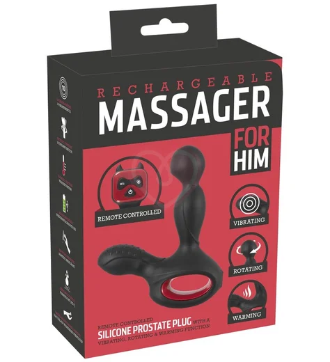 Стимулятор простаты Massager for him чёрный фото 5