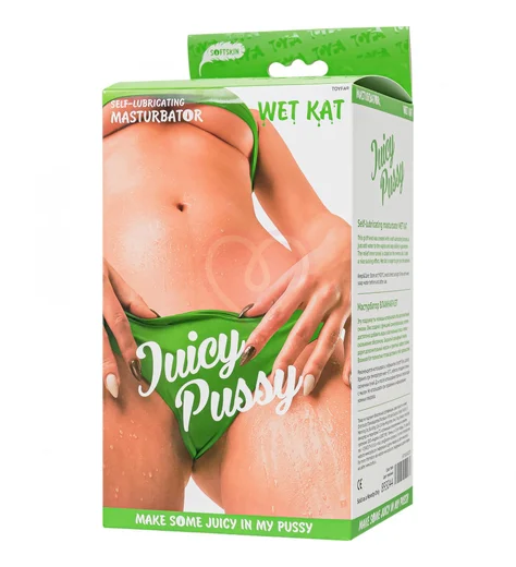 Мастурбатор вагина с функцией самолубрикации Juicy Pussy by Toyfa Wet Kat телесного цвета фото 8