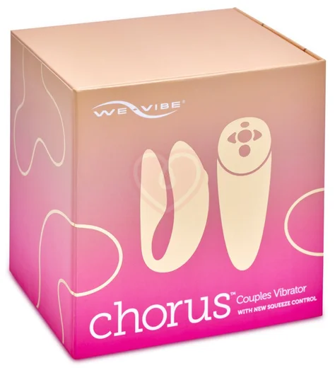 Парный вибратор с сенсорным пультом управления We-Vibe Chorus розовый фото 4