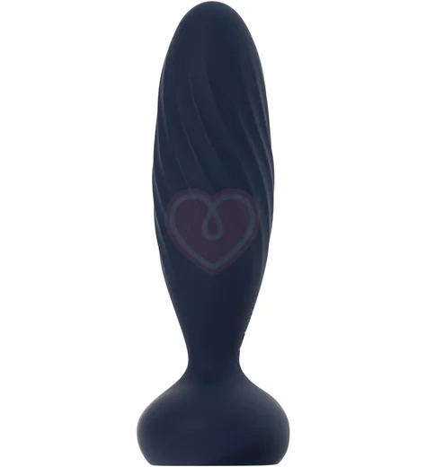 Анальная вибропробка с пульсацией Jordan и пультом управления фото 8