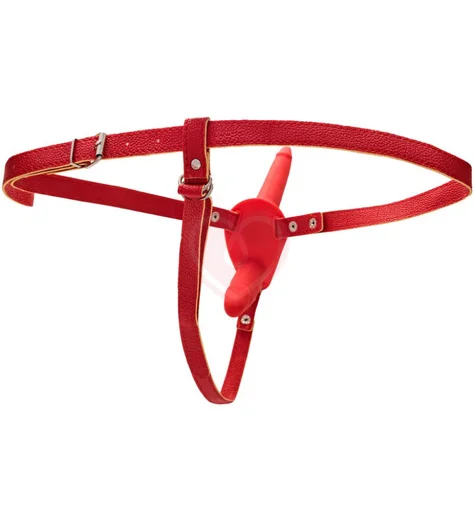 Страпон на креплении Black Red by Toyfa красный фото 2