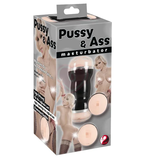 Двойной мастурбатор Pussy&Ass фото 2