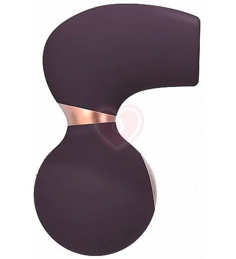 Клиторальный стимулятор с вибрацией Irresistible Invincible фиолетовый фото 3