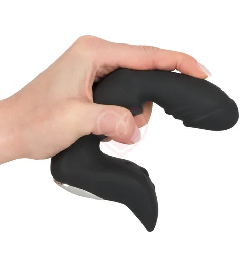 Реалистичный вибростимулятор простаты Rebel чёрный фото 5