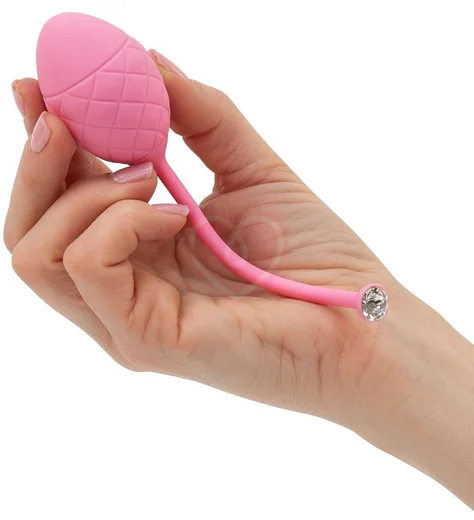 Набор из двух вагинальных шариков Pillow Talk Frisky розовый фото 3