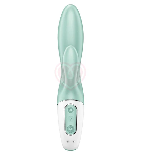 Расширяющийся вибратор Satisfyer Air Pump Bunny 5 с приложением фото 3
