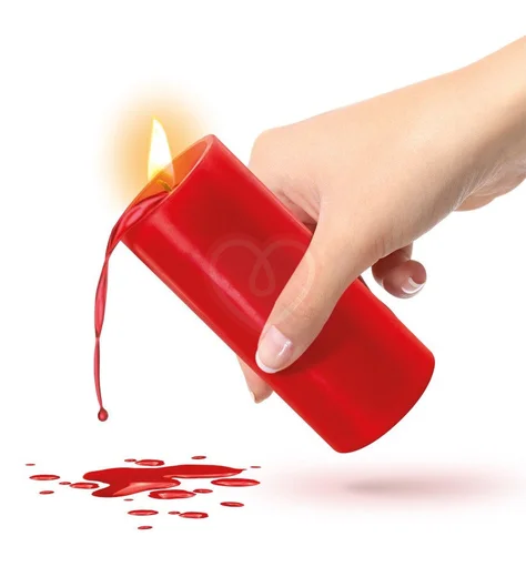 Низкотемпературная свеча для ваксплея Fetish Tentation красная фото 2