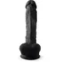 Реалистичный фаллоимитатор Silexd Model 1 20 см чёрный фото 3