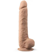 Реалистичный фаллоимитатор Silexd Model 1 25 см телесный