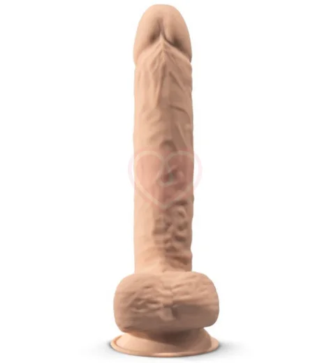 Реалистичный фаллоимитатор Silexd Model 1 25 см телесный фото 4