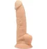 Реалистичный фаллоимитатор Silexd Model 3 20 см телесный фото 1