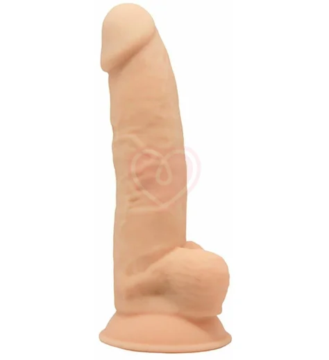 Реалистичный фаллоимитатор Silexd Model 3 23 см телесный фото 1