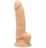 Реалистичный фаллоимитатор Silexd Model 3 23 см телесный фото 1